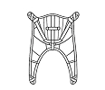 移動用リフトのつり具