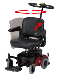 介護用標準形電動車いす SP40-K