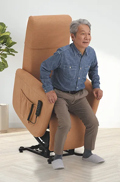 リフトアップチェア セパラ 立ち上がりを快適にサポートします　レンタル