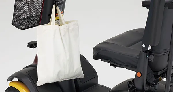 S745　ハンドル形電動車いすの買い物袋フック