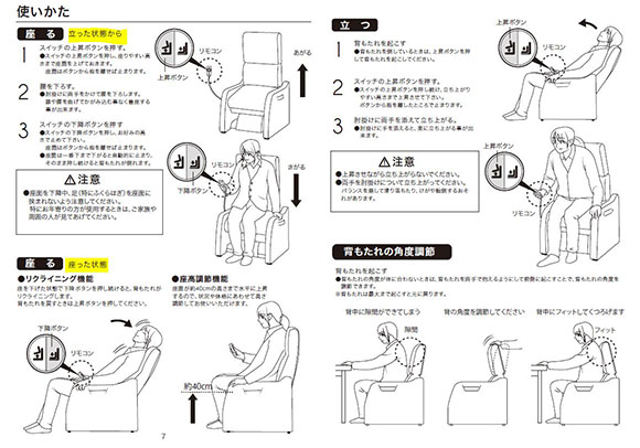 リフトアップチェア1100